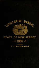 Manual of the Legislature of New Jersey 1887_cover