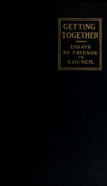 Getting together : essays by friends in council on the regulative ideas of religious thought_cover
