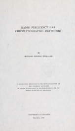 Radio frequency gas chromatographic detectors_cover