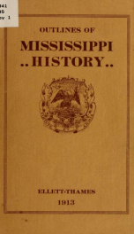 Outlines of Mississippi history_cover