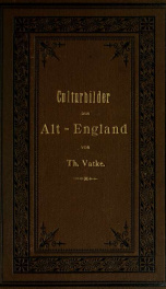 Culturbilder aus Alt-England_cover