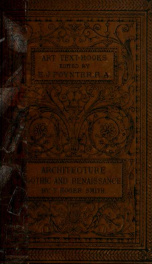 Architecture: gothic and renaissance_cover