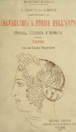 Trattato generale di archeologia e storia dell'arte italica, etrusca e romana.._cover