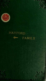 History of the Hayford family, 1100-1900_cover