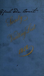 Blue book (1916) 1916_cover