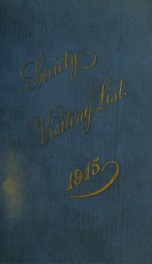 Blue book (1915) 1915_cover