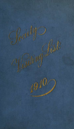 Blue book (1910) 1910_cover