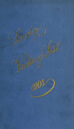 Blue book (1908) 1908_cover