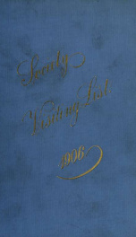 Blue book (1906) 1906_cover