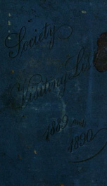 Blue book (1889-1890) 1889-1890_cover