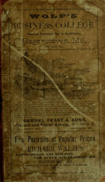 Breed Publishing Co.'s directory of the Western Maryland railroad for the year 1892, from Baltimore to Williamsport 1892_cover