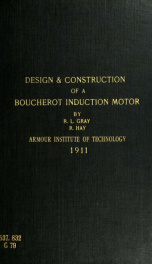Design and construction of a Boucherot Induction Motor_cover
