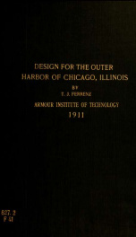 Design for the proposed outer harbor of the city of Chicago_cover