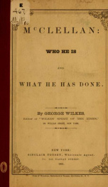 McClellan: who he is and what he has done_cover