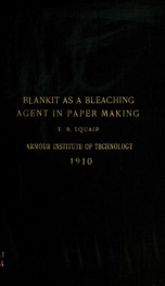 Blankit as a bleaching agent in paper making_cover