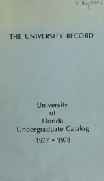 University record V. 72 no. 2_cover