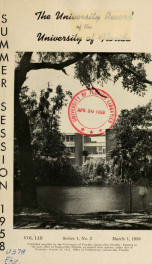 University record V. 53 no. 3_cover