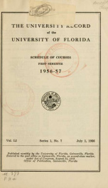 University record V. 51 no. 7_cover