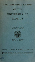 University record V. 51 no. 4_cover