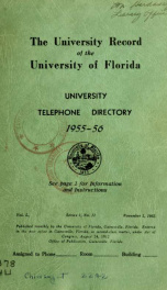 University record V. 50 no. 11_cover