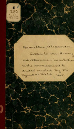 Letter to Mr. Henry Whittemore, of the Rockland historical society_cover