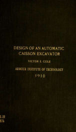 Design of an automatic caisson excavator_cover