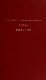 Catalogue 1964-1968 1964-1968_cover