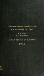 Design of a water works system for Rushville, Illinois_cover