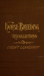 Horse breeding recollections_cover