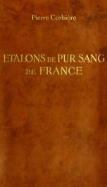 Étalons de pur sang de France vol. 1_cover