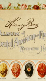 Album of celebrated American and English running horses_cover
