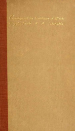 Catalogue of an exhibition of works by John Leech : (1817-1864) held at the Grolier club from January 22 until March 8, 1914_cover