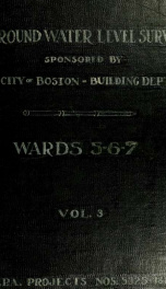 Final Report of the ground water level survey of certain areas of the city of Boston v.3_cover