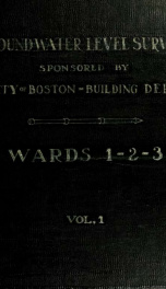 Final Report of the ground water level survey of certain areas of the city of Boston v.1_cover