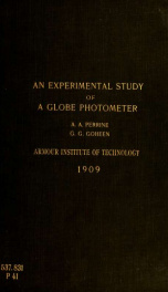 An experimental study of the Globe Photometer_cover