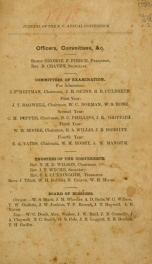 Minutes of the ... session of the North Carolina Conference of the Methodist Episcopal Church, South [serial] 1876_cover