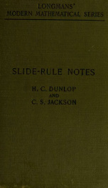 Slide-rule notes_cover