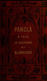 Panola : a tale of Louisiana_cover