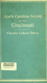 North Carolina Society of the Cincinnati_cover