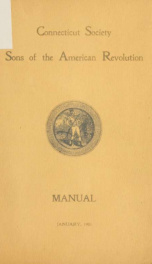 Manual, January, 1901_cover