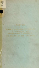 Digest and revision of Stryker's Officers... for the use of the Society of the Cincinnati.._cover