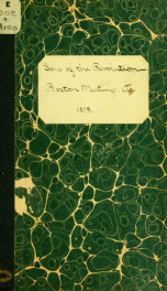 Excerpt of the meeting held in Boston, April 19th, 1895. Prize essays, U. S. naval academy competition. Directions for securing certificates of membership, and officers of the general and state societies, July 4th, 1895_cover