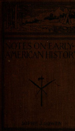 Notes on early American history_cover