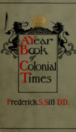 A yearbook of colonial times_cover