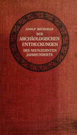 Die archäologischen Entdeckungen des neunzehnten Jahrhunderts_cover