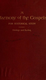 A harmony of the gospels for historical study : an analytical synopsis of the four Gospels_cover
