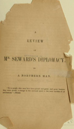 A review of Mr. Seward's diplomacy_cover
