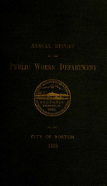 Annual report of the Public Works Department, for the year .. 1918_cover