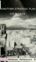 Downtown strategic plan, Los Angeles_cover