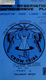 Crow Reservation comprehensive plan 1971 Vol 4_cover